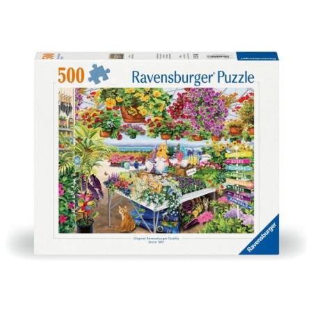 Ravensburger - Puzzle paradisul plantelor 500 piese Ravensburger - 1